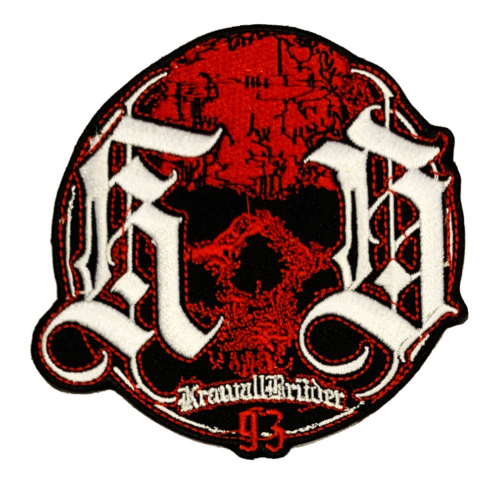 KrawallBrüder  - Skull, Aufnäher