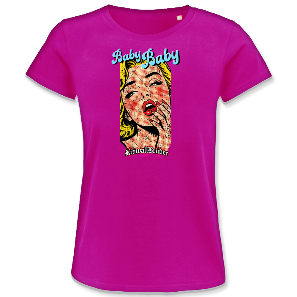 KrawallBrüder - Baby Baby, Girly-Shirt pink