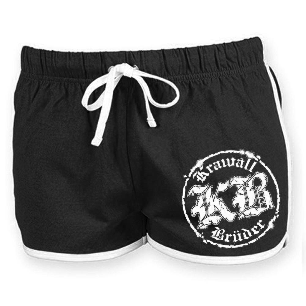KrawallBrüder  - Logo, Hotpants [schwarz]