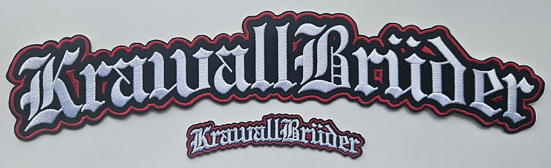 KrawallBrüder - KB Logo, Aufnäher verschiedene Größen