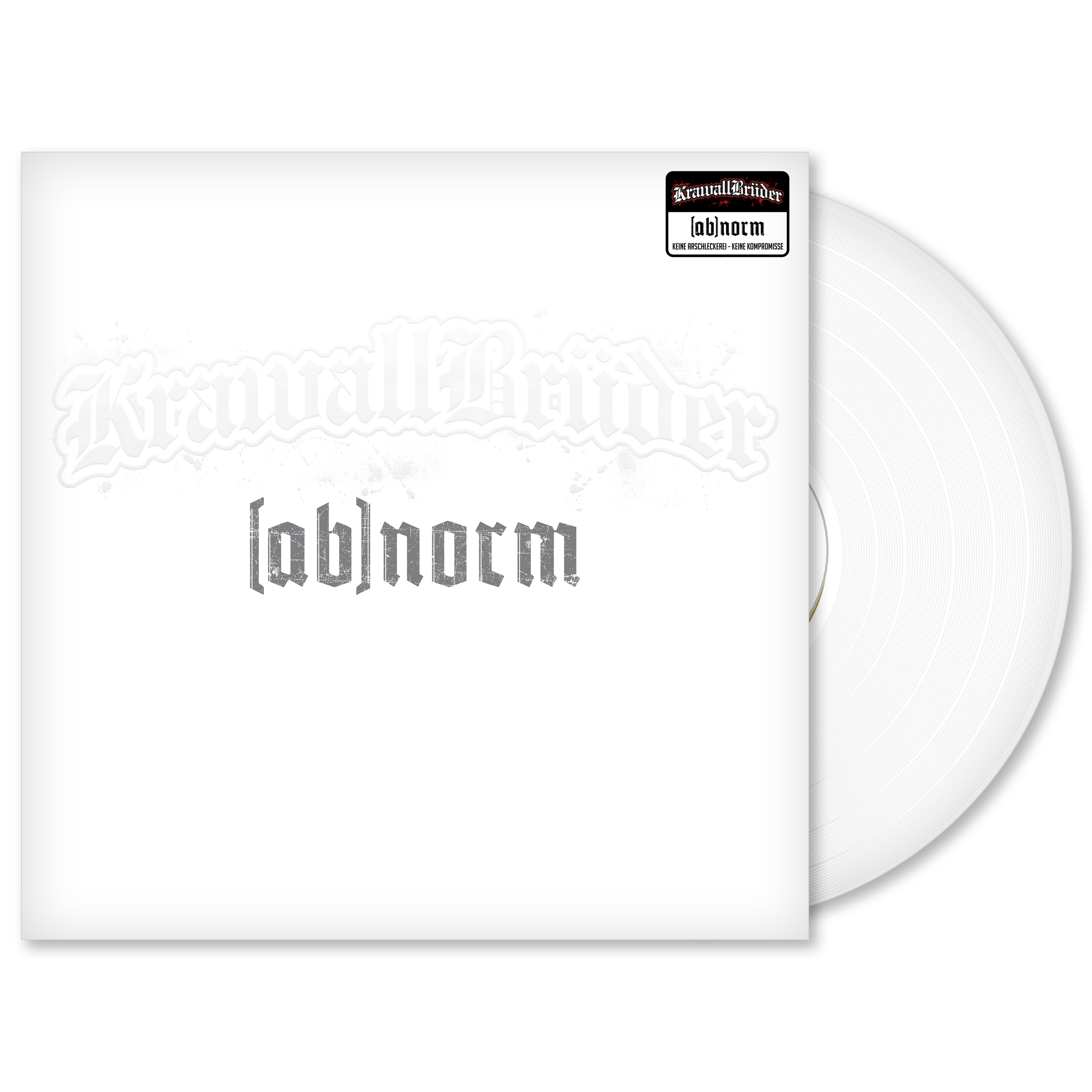 KrawallBrüder - [ab]norm, LP weiss lim. 222 abnorm