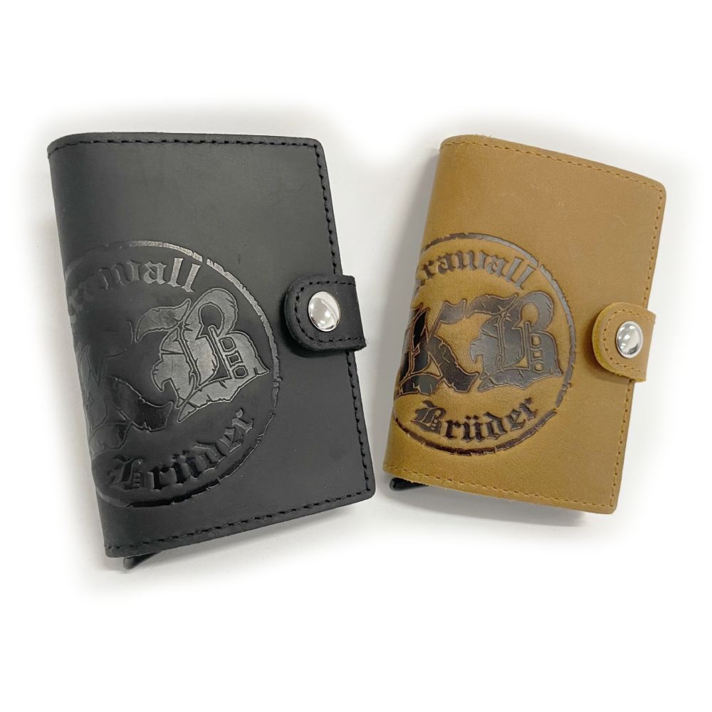 KrawallBrüder - Logo rund, Kartenetui / Geldbörse [verschiedene Farben]
