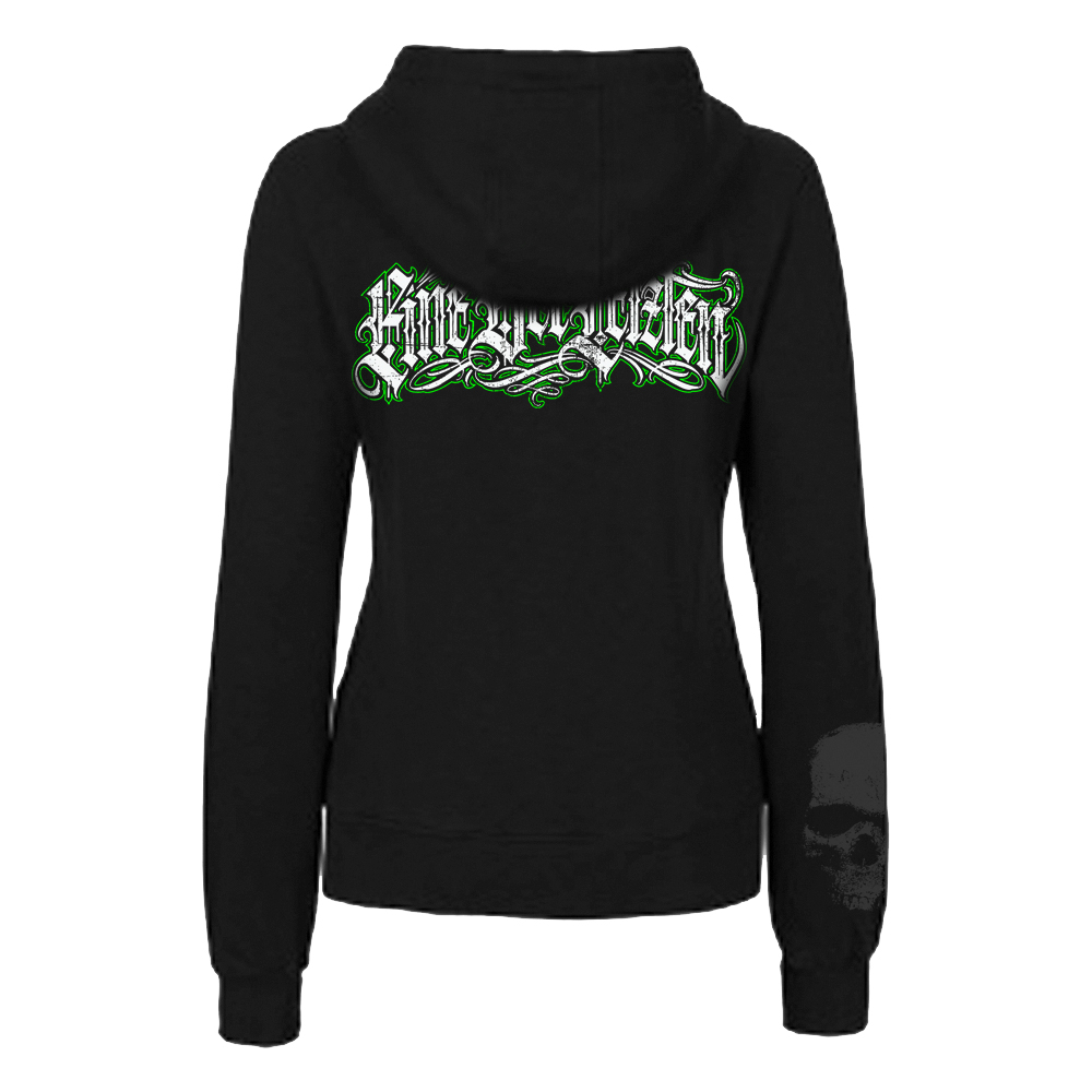 KrawallBrüder - Eine der Letzten, Girl-Kapuzenjacke [grün]