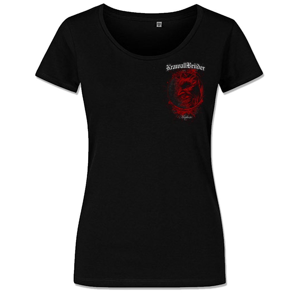 KrawallBrüder - Mephisto, Girl Shirt, schwarz AKTION