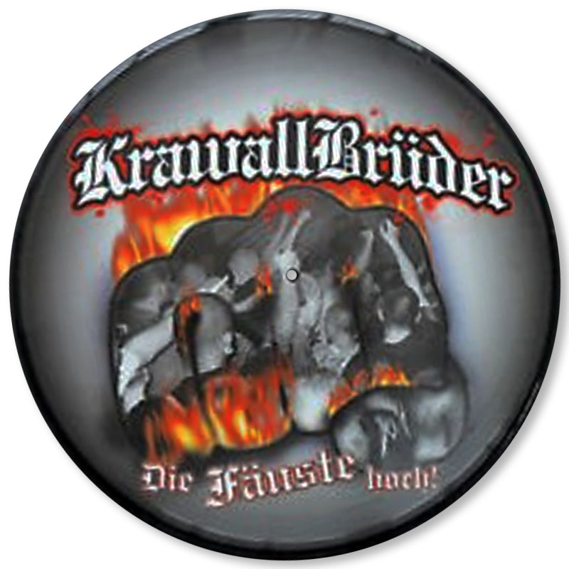 KrawallBrüder - Die Fäuste hoch, LP Picture  2. Auflage lim. 500