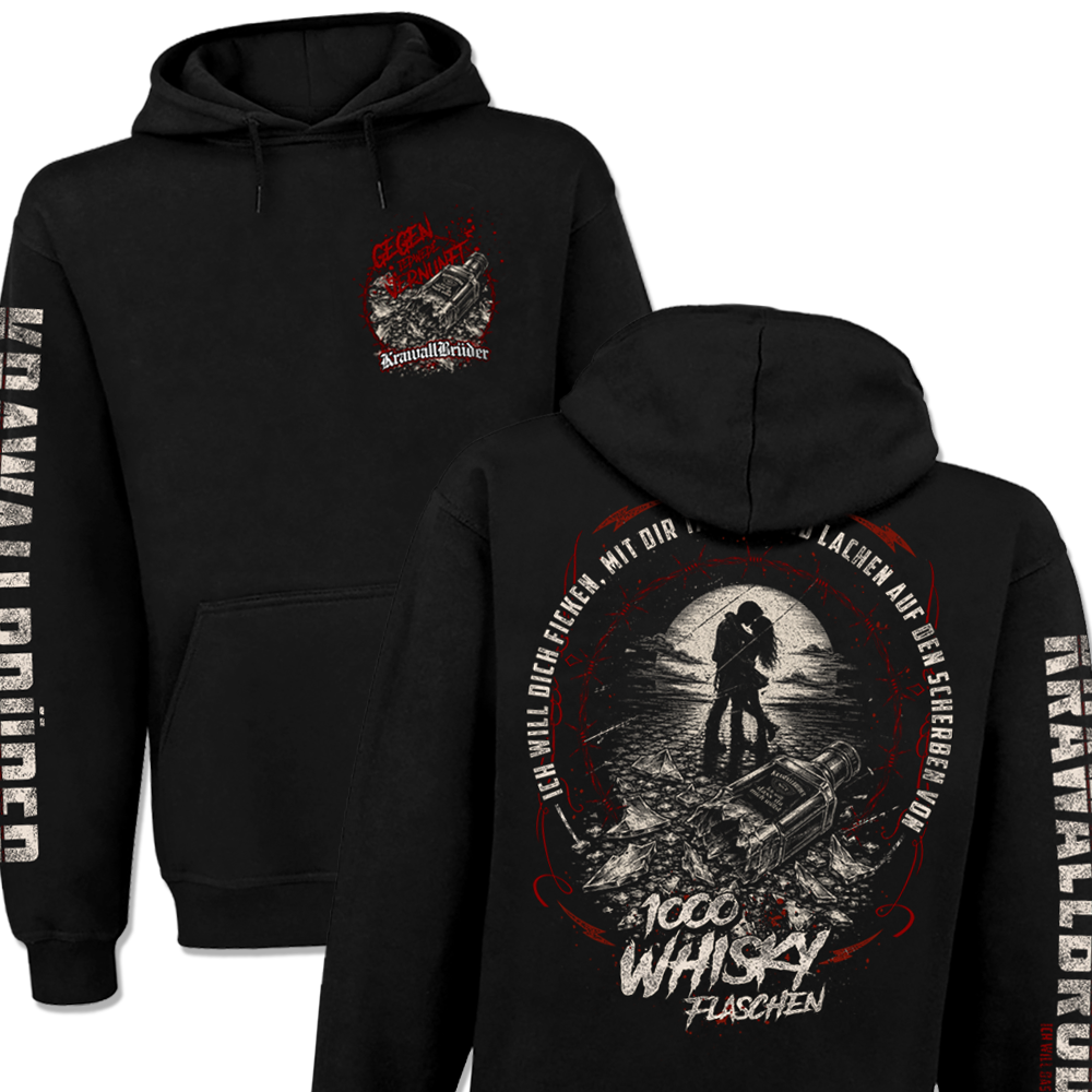 KrawallBrüder - Ich will, dass du mich willst, Kapuzenpullover schwarz