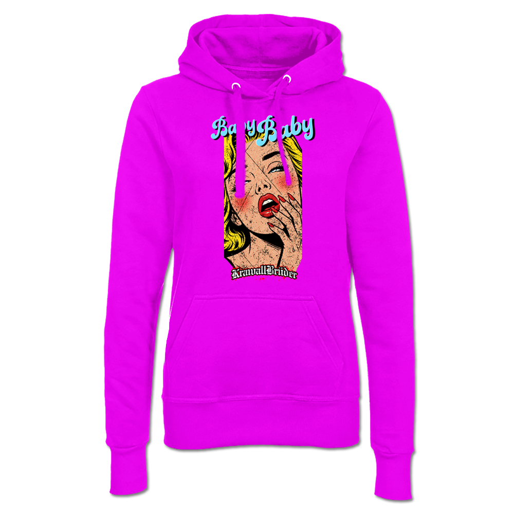 KrawallBrüder - Baby Baby, Girls-Hoody pink