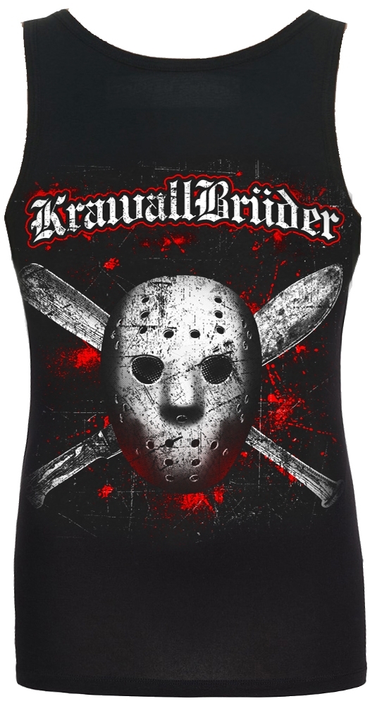 KrawallBrüder - Jason, Girls Tank-Top [schwarz]