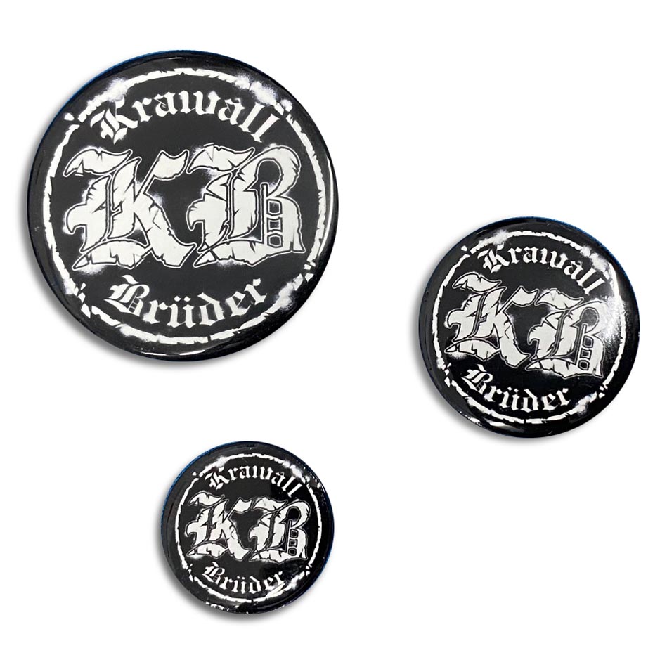 KrawallBrüder - Logo, Earplug schwarz 6-35mm