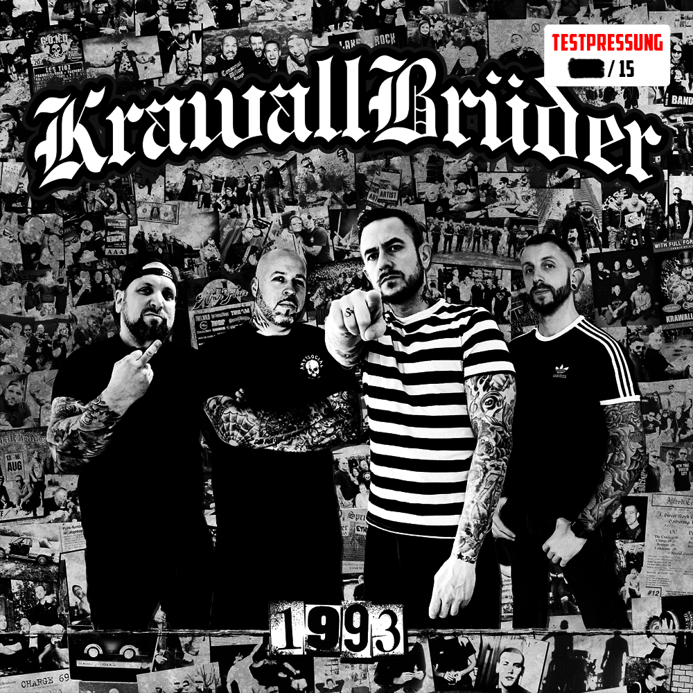 KrawallBrüder - 1993, Testpressung LP, lim. 15