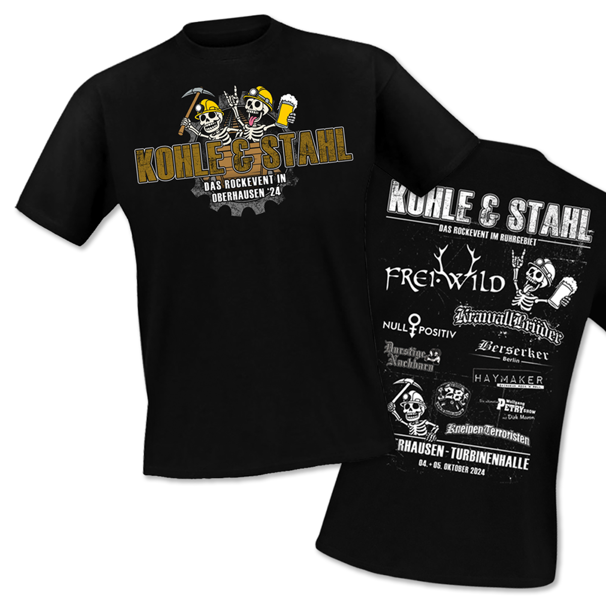 Kohle & Stahl - Festival '24, T-Shirt LETZTE CHANCE