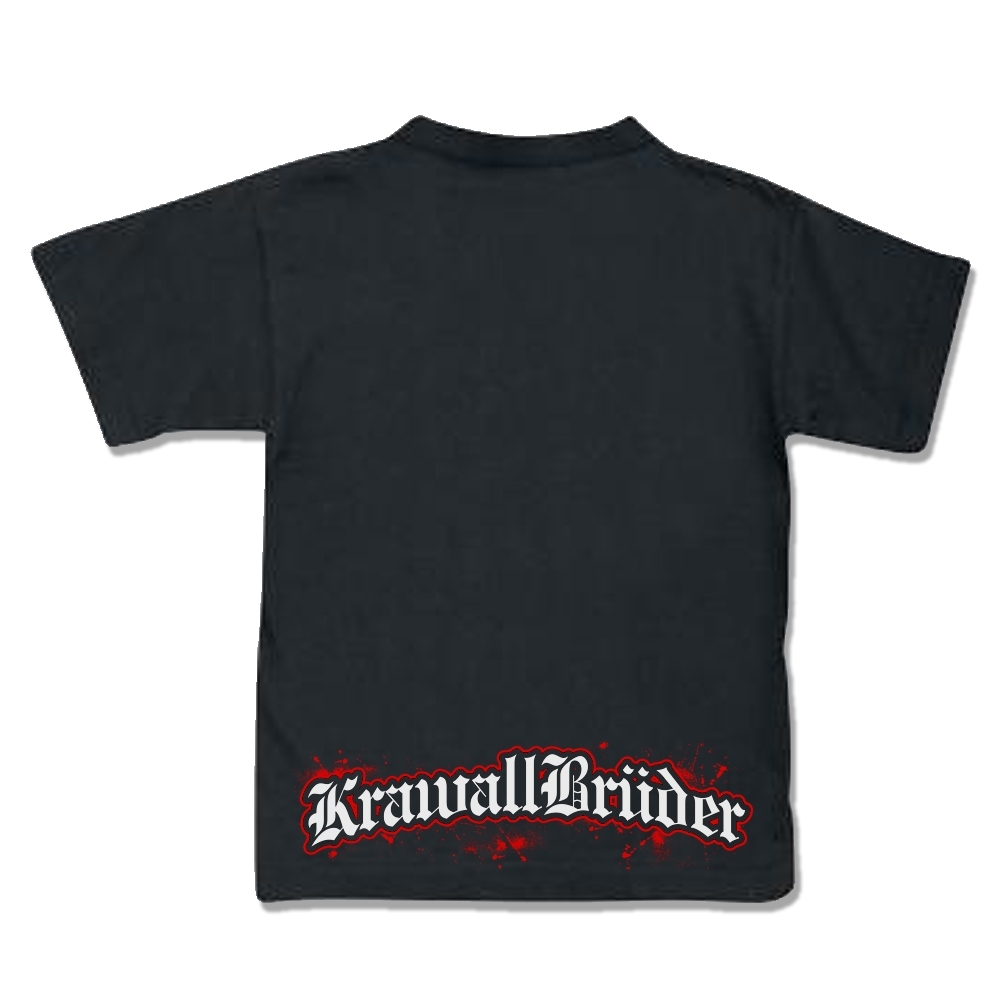 KrawallBrüder  - Logo, Kinder T-Shirt [schwarz]