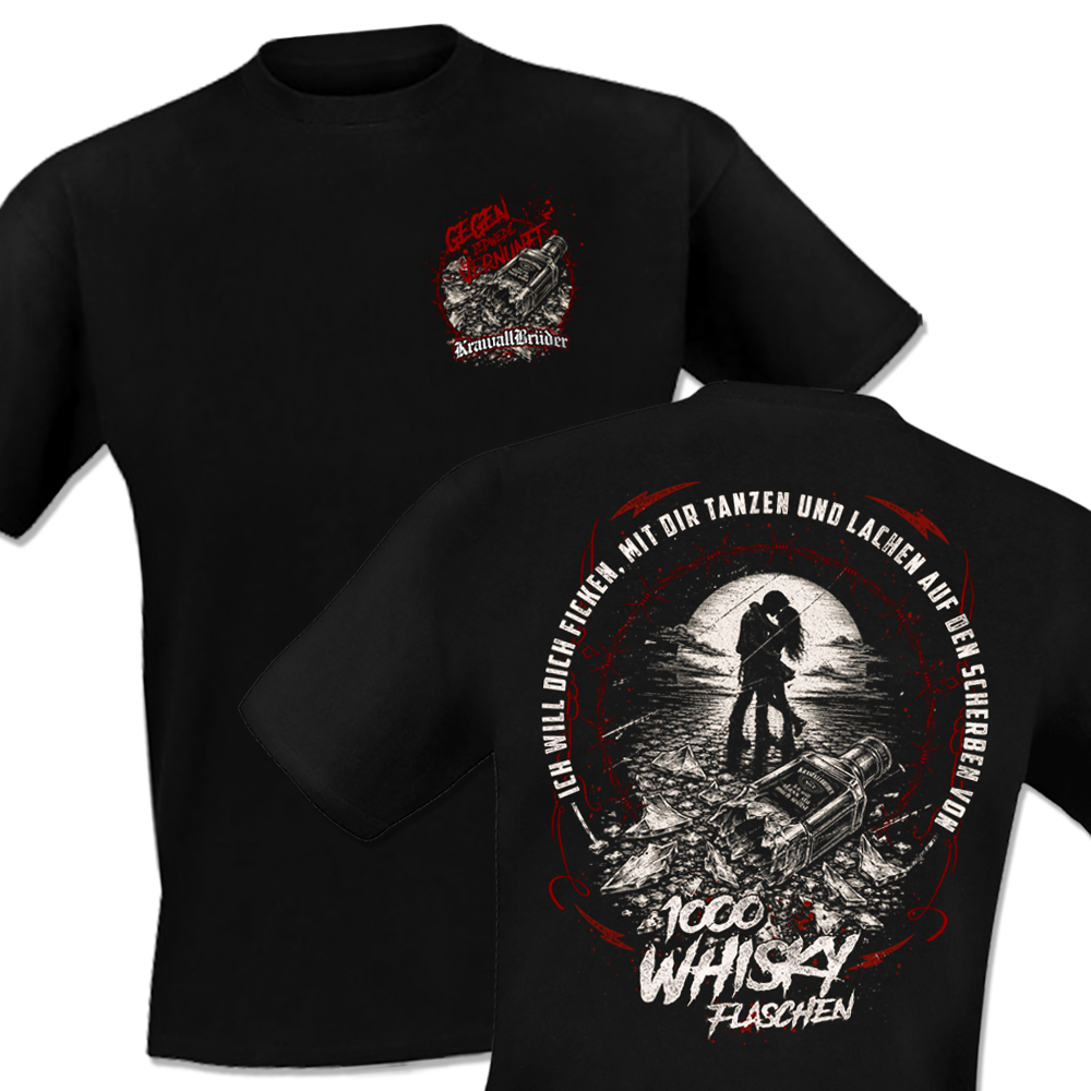 KrawallBrüder - Ich will, dass du mich willst, T-Shirt schwarz