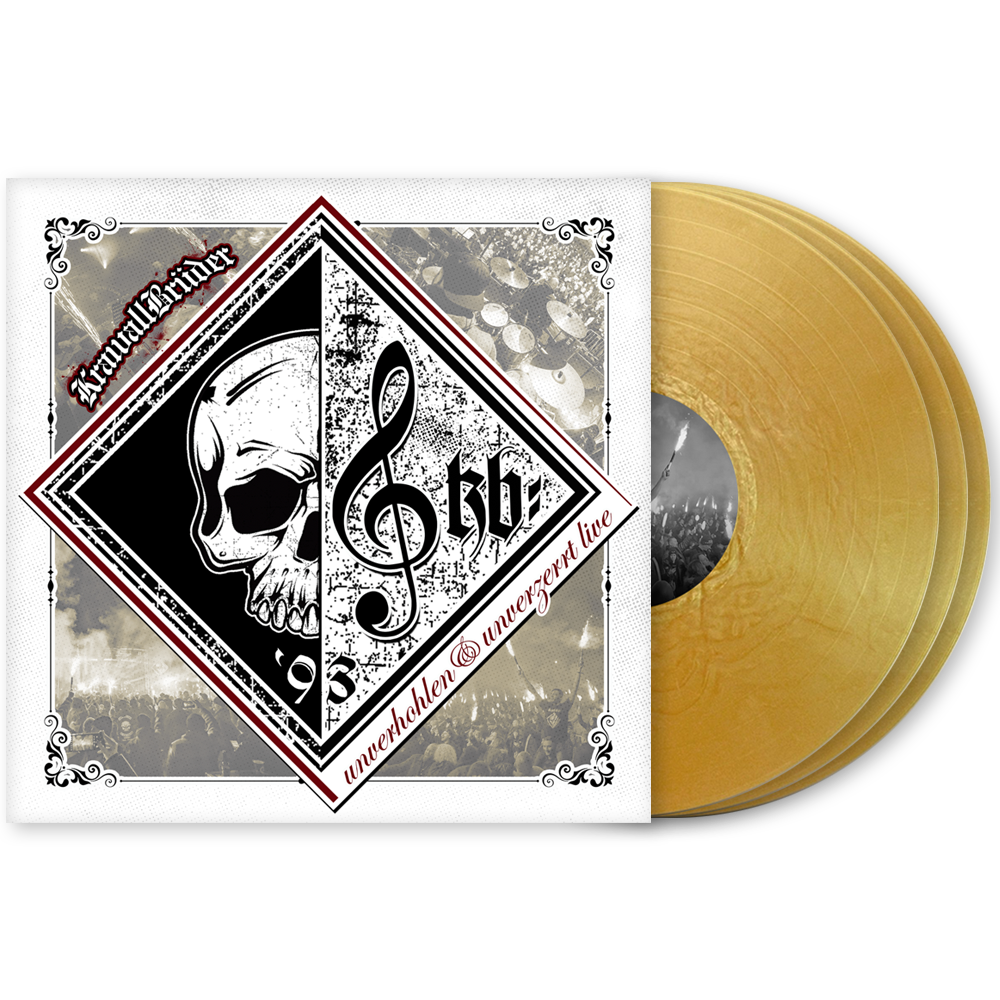 KrawallBrüder - Unverhohlen & unverzerrt LIVE, 3-LP im Gatefoldcover lim. 300