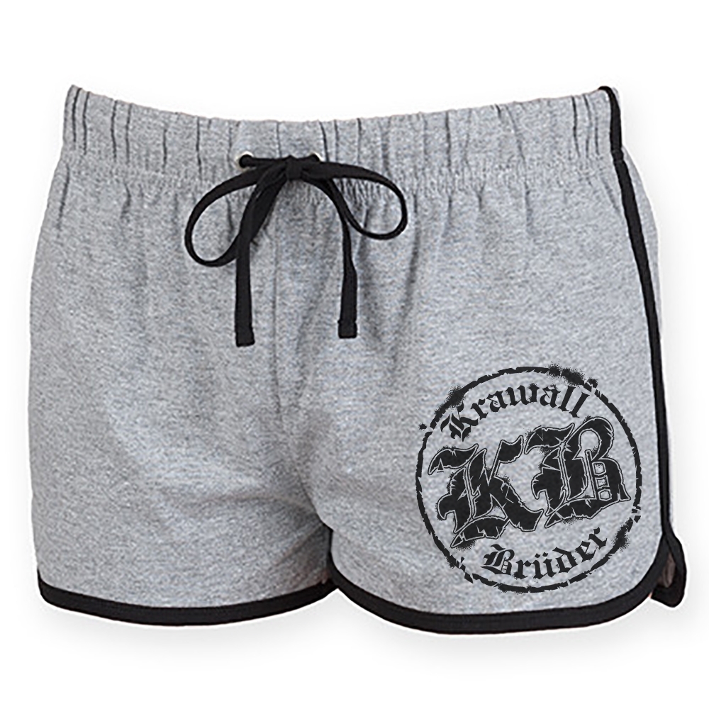 KrawallBrüder  - Logo, Hotpants [grau]