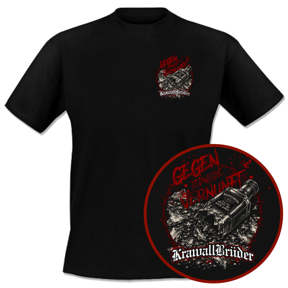 KrawallBrüder - Ich will, dass du mich willst, T-Shirt schwarz