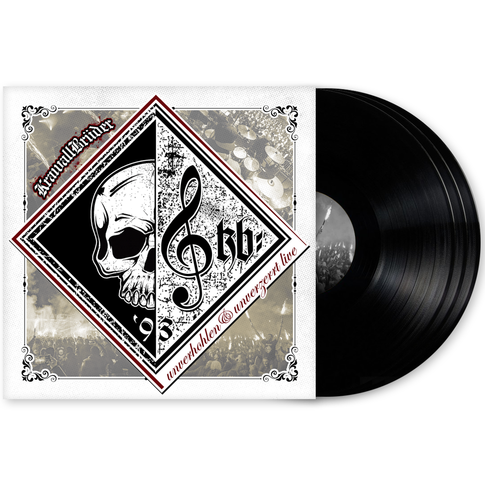 KrawallBrüder - Unverhohlen & unverzerrt LIVE, 3-LP im Gatefoldcover lim. 300