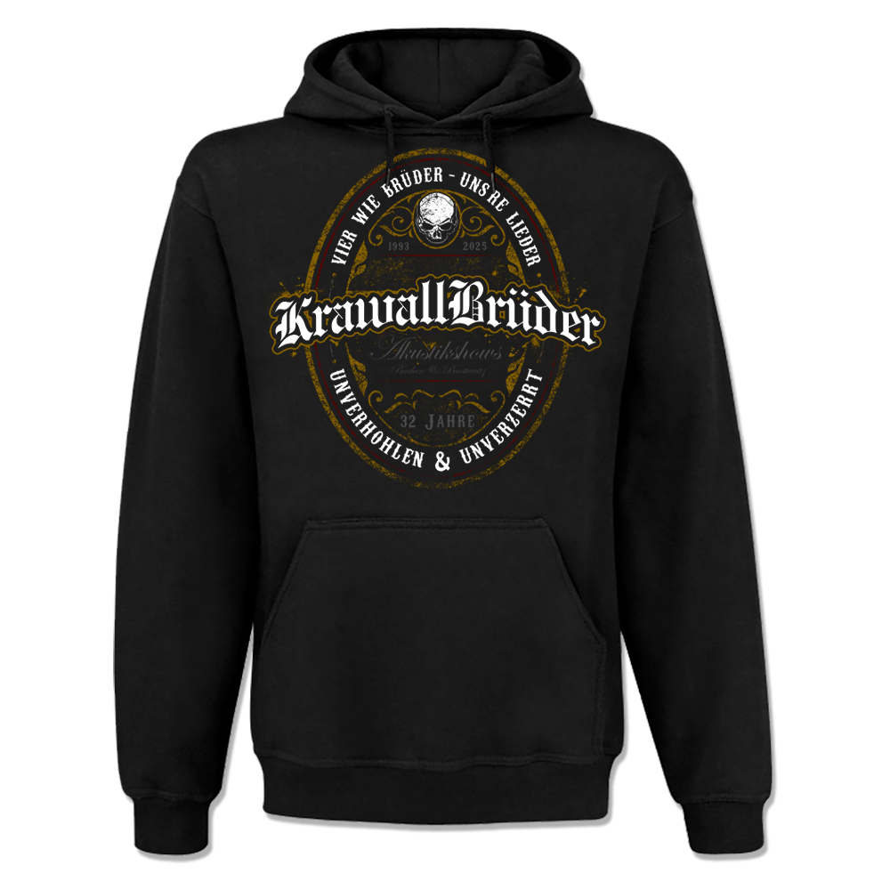 KrawallBrüder - Vier wie Brüder Akustik, Kapu [schwarz]