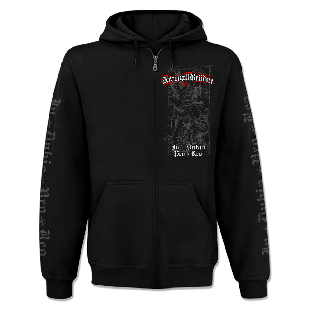 KrawallBrüder - In Dubio Pro Reo '24, Kapu-Zipp, schwarz AKTION