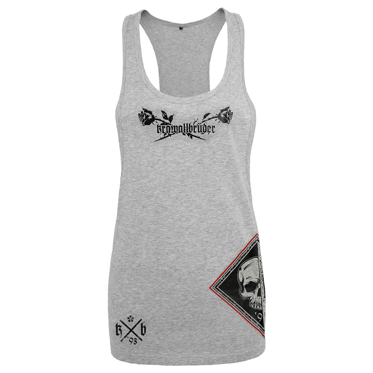 KrawallBrüder - Heute Morgen für immer, Girl Loosetank [grau]