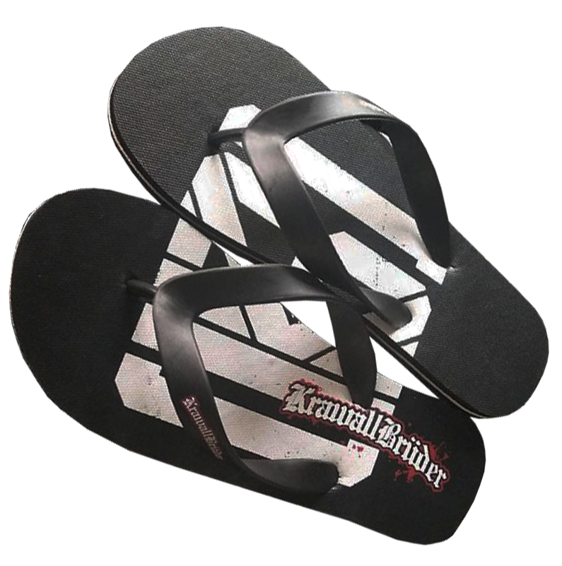 KrawallBrüder  - Logo Neu, Flip Flops