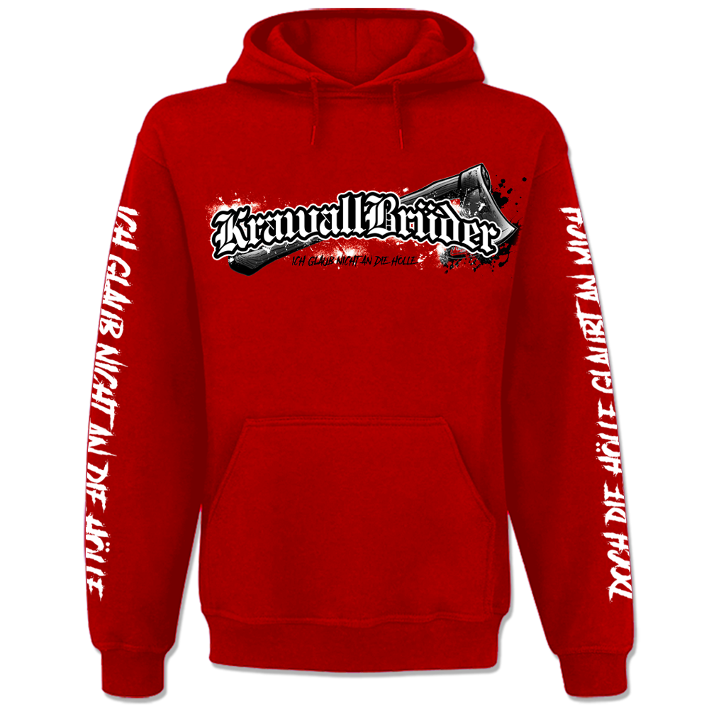KrawallBrüder - Die Hölle glaubt an mich, Kapu, rot AKTION