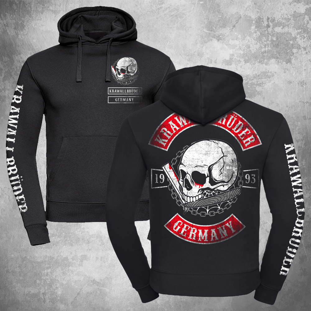 KrawallBrüder - Germany, Kapuzenpullover schwarz