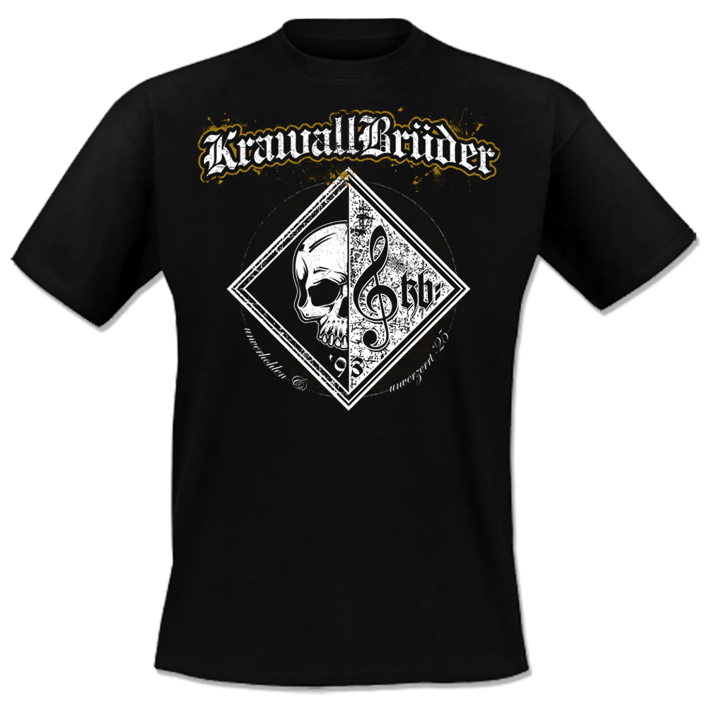 KrawallBrüder - Akustikshow, T-Shirt, schwarz