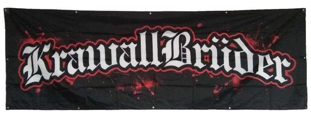 KrawallBrüder - Riesenfahne, schwere Qualität
