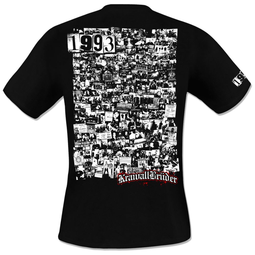 KrawallBrüder - 1993, T-Shirt schwarz