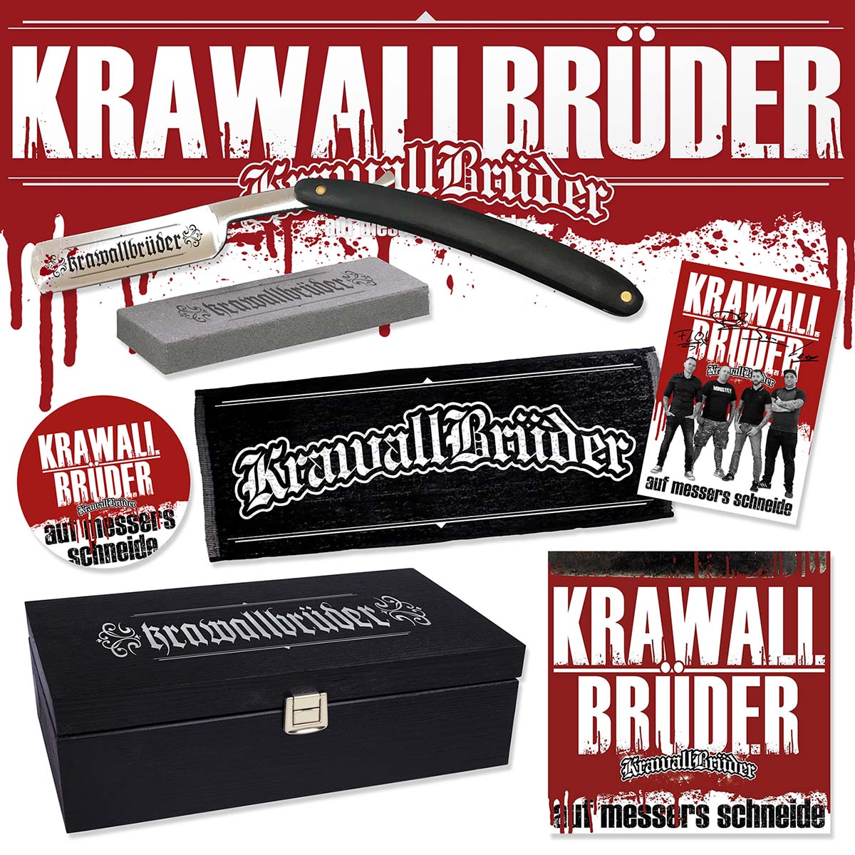 KrawallBrüder - Auf Messers Schneide - Limitierte Box