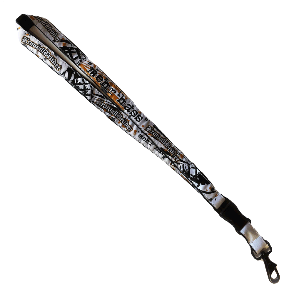 KrawallBrüder - Mehr Hass, Schlüsselband Lanyard