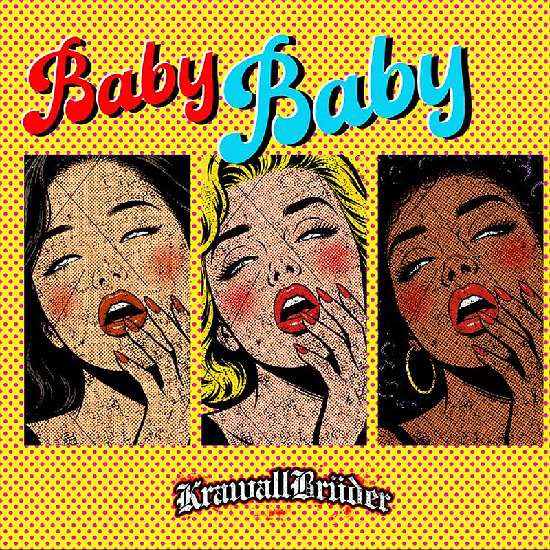 KrawallBrüder - Baby Baby, 12" lim. 300 verschiedene Farben