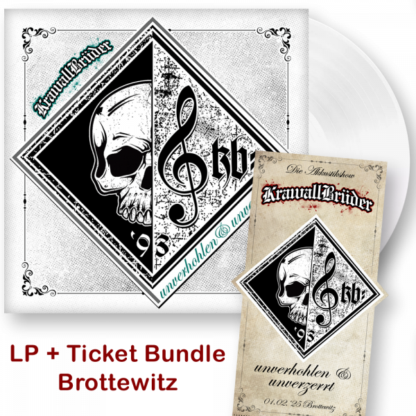 KrawallBrüder - Unverhohlen & unverzerrt III, DoLP + Ticket Brottewitz 01.02.2025