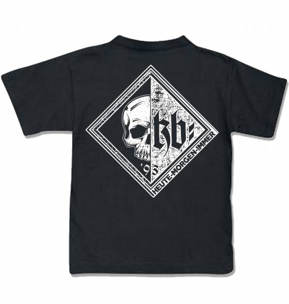 KrawallBrüder - Skullspider, Kinder T-Shirt [schwarz]