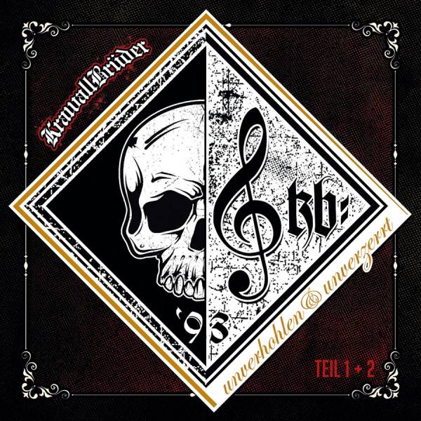 KrawallBrüder - unverhohlen & unverzerrt Teil I + II - 2-CD + Patch