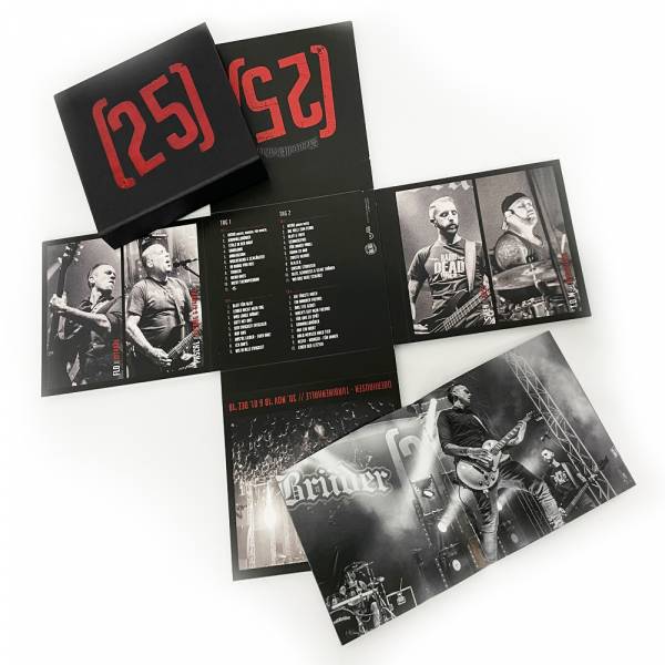 KrawallBrüder - 25 Jahre LIVE, 4 CD-Box lim. 4000 VORBESTELLUNG