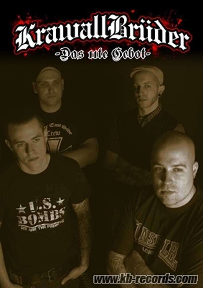 KrawallBrüder Band 2009, Poster KrawallBrüder Shop