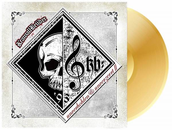 KrawallBrüder - Unverhohlen & unverzerrt II LP gold - limitiert 100