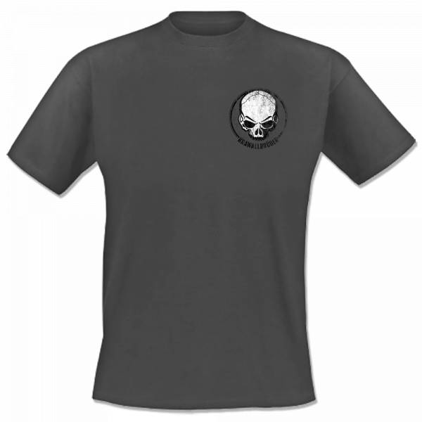 KrawallBrüder - Skull 24 , T-Shirt, grau