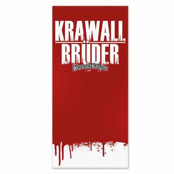 KrawallBrüder - Blut Badetuch