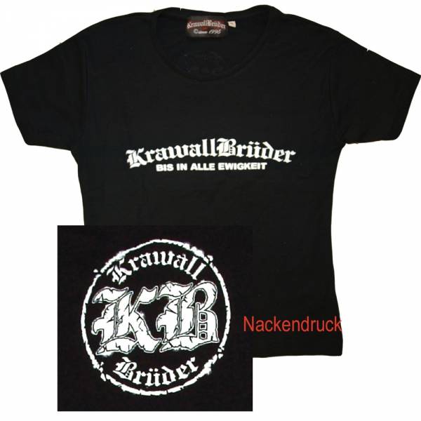 KrawallBrüder - Bis in alle Ewigkeit, Girl-Shirt [schwarz]